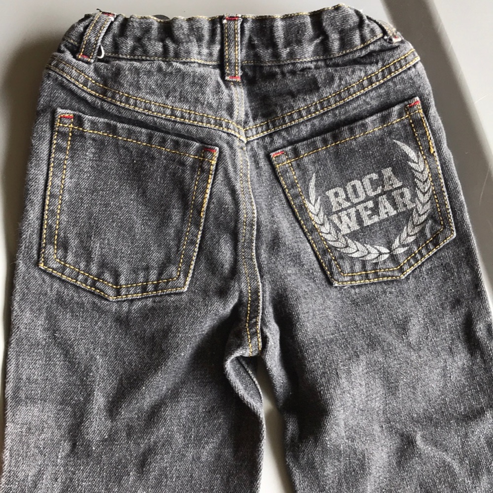 Roca wear dark gray/black jeans
